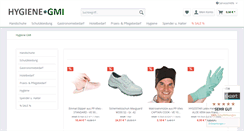 Desktop Screenshot of hygiene-gmi.de