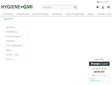 Tablet Screenshot of hygiene-gmi.de
